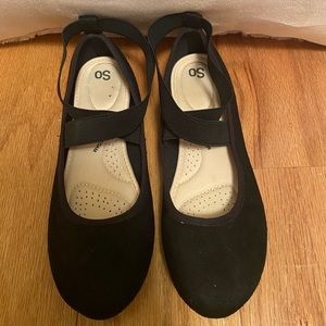 Black Business Casual Ballet Flats